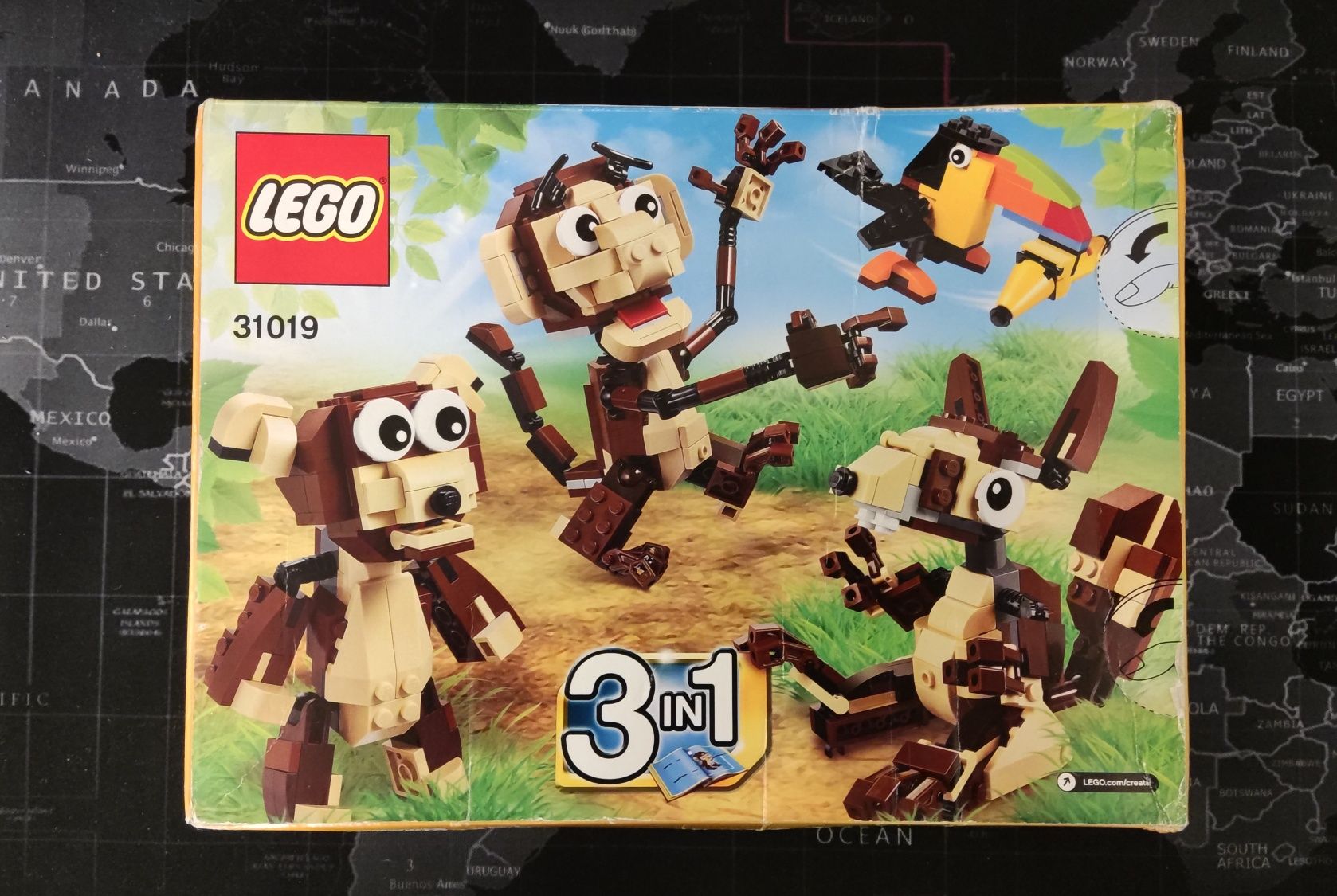 Set Lego Creator - 31019 - 3 in 1 - Forest Animals