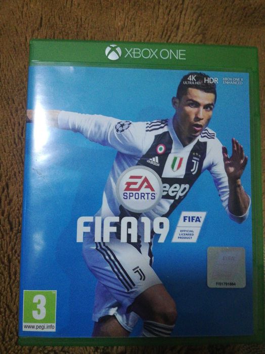 Disk fifa19 pt xbox one X sau S