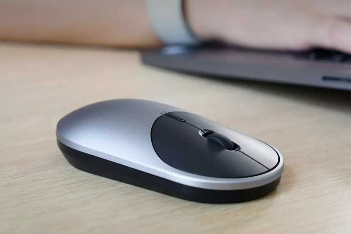 Мышь Xiaomi Mi Portable Mouse 2 черный и белый