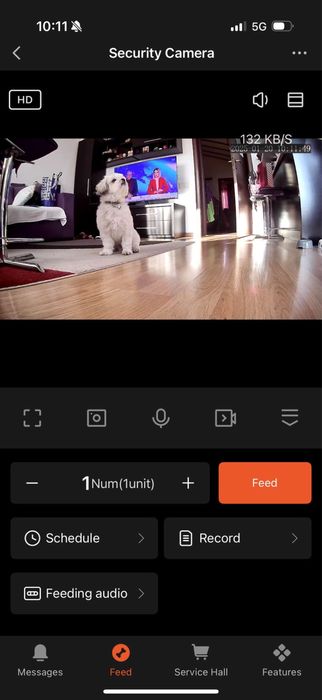 Hranitor/dozator automat INTELIGENT, camera VIDEO HD, sigilat