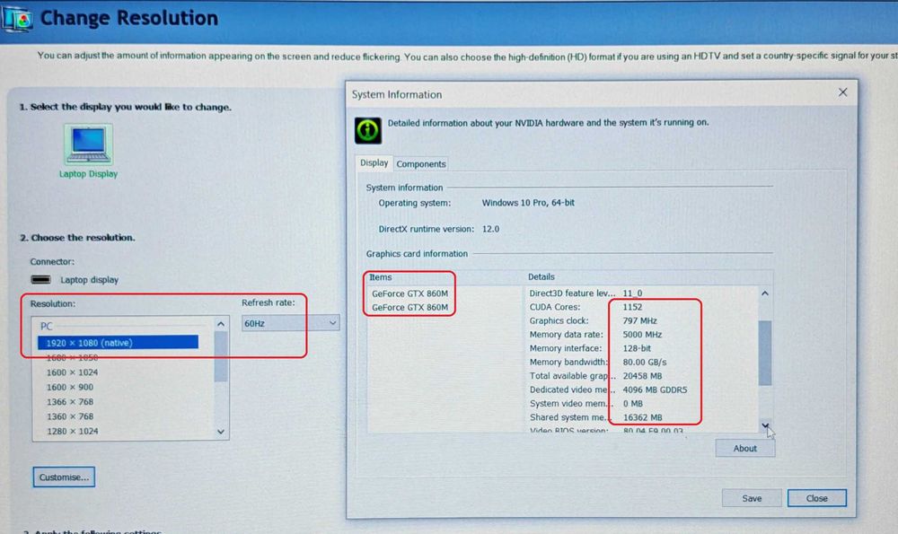 Dual NVidia GTX 860M 4GB/Core i7/32GB RAM/128GB SSD + 750GB HDD/Clevo