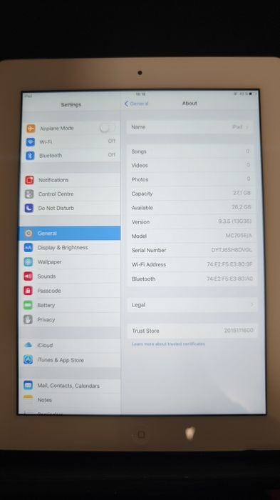 iPad 3 Generation 32 GB Alb