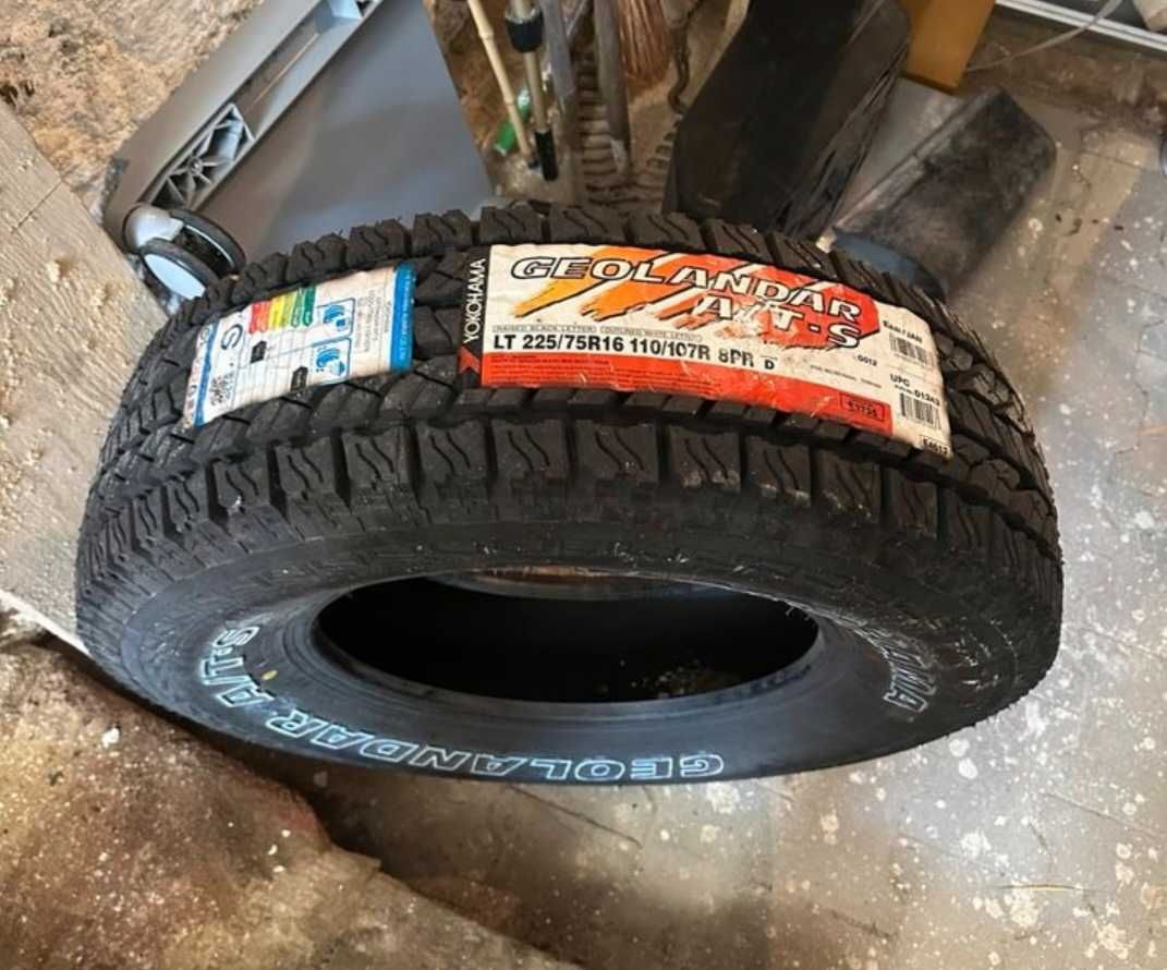 Гума Yokohama Geolandar A/T-S (G012) – всесезонна гума LT225/75R16