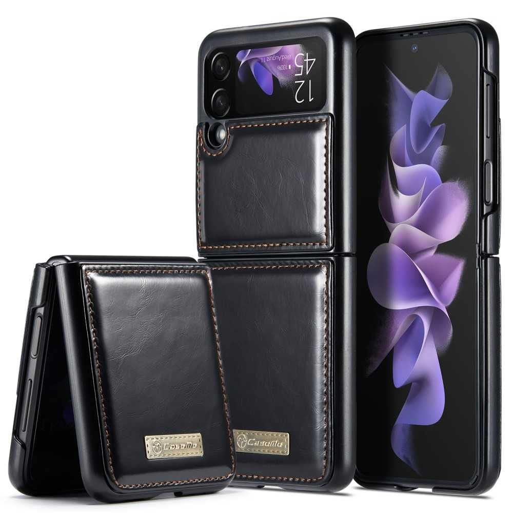 Husa premium lux flip piele+Folie SAMSUNG Galaxy Z Flip3 5G / Flip 4