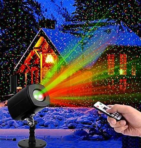 Новогодний Рождественский Проектор Led/Laser(Лазер) световых эффектов