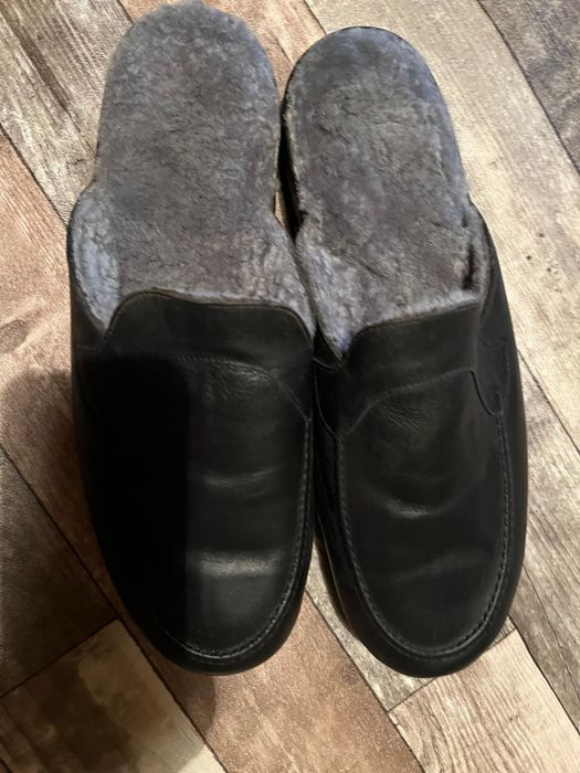 Vând papuci de casa îmblăniți ptr bărbați
