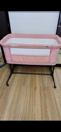 Patut Lorelli 2 in 1 Co-Sleeper Milano, Pink