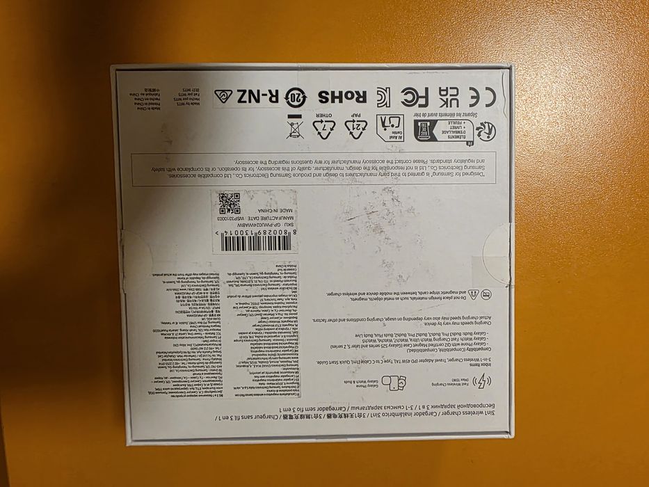 Incarcator Wireless Samsung GP-PWU024WIABW, 15 W, universal (Negru)