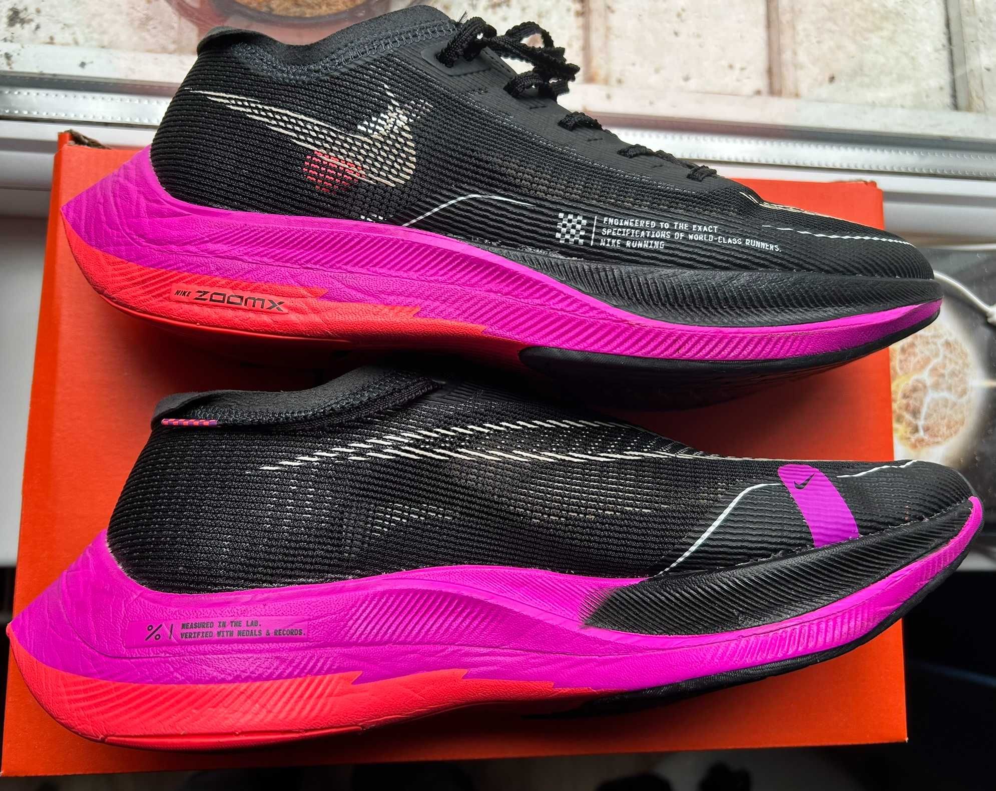 Nike ZoomX Vaporfly Next% 2 – mărime 43 – stare excelentă (126km)
