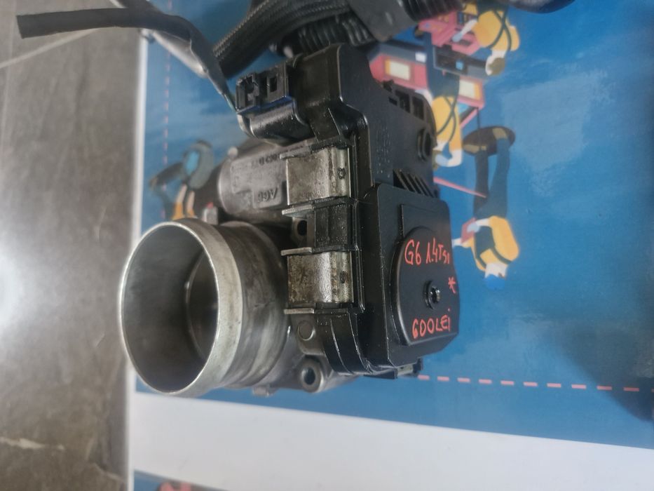 Galerie clapeta admisie acceleratie bobine inducție supapa VW 1.4 TSI
