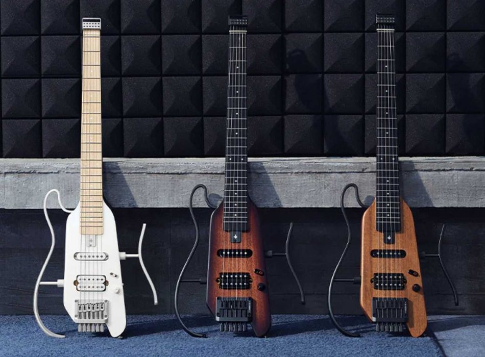 Трэвел, сайлент, электро гитара DONNER  HUSH-X