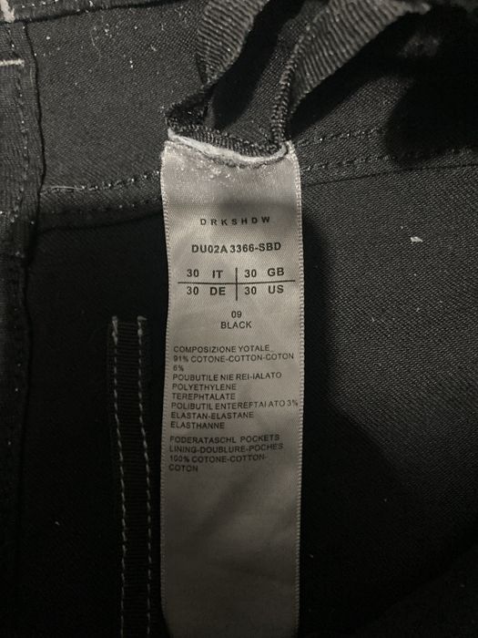 Blugi Rick Owens waxed