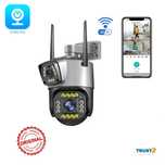Camera rotativa dual camera