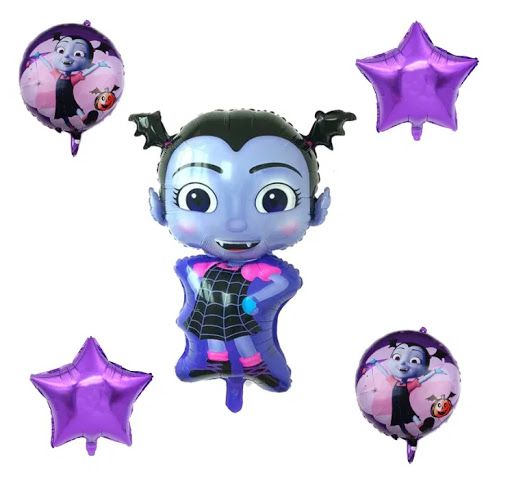 Baloane folie aluminiu_latex Vampirina_Halloween