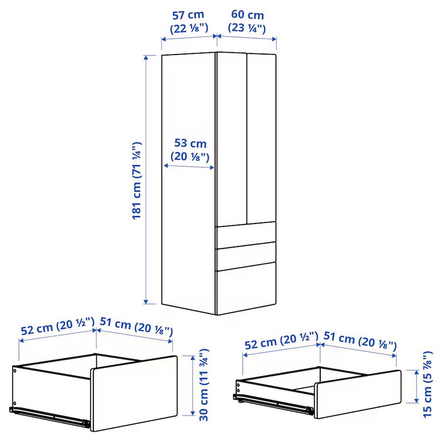 Детски гардероб Икеа / Ikea