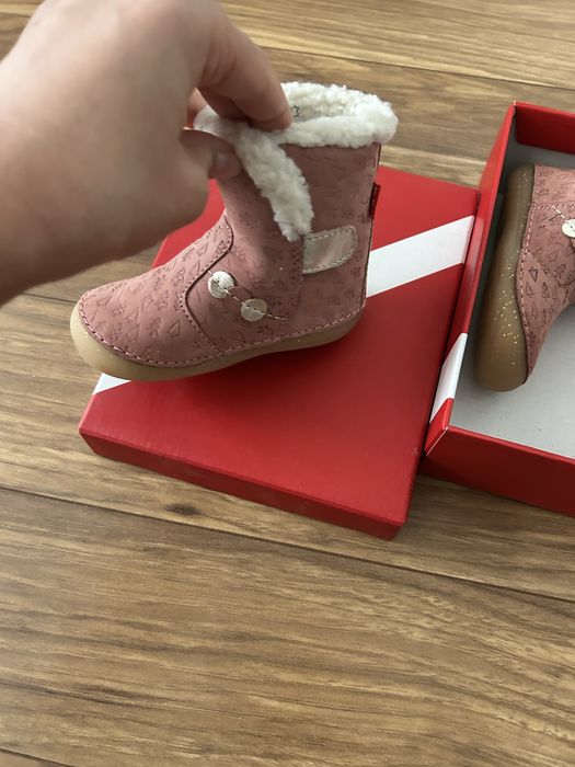 Боси зимни ботушки KicKers с топъл хастар.