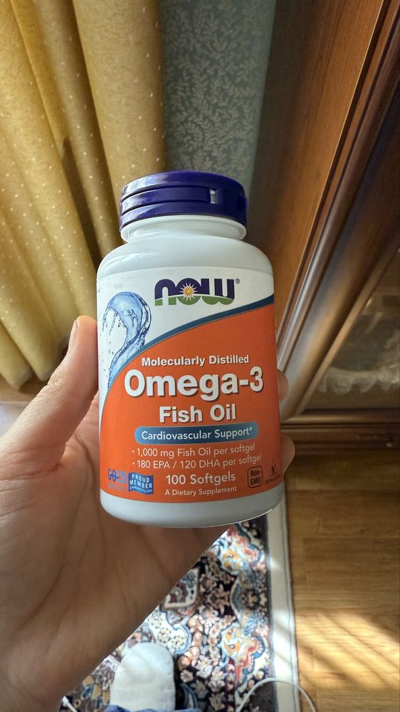 Омега 3, 1000mg 100 капсул