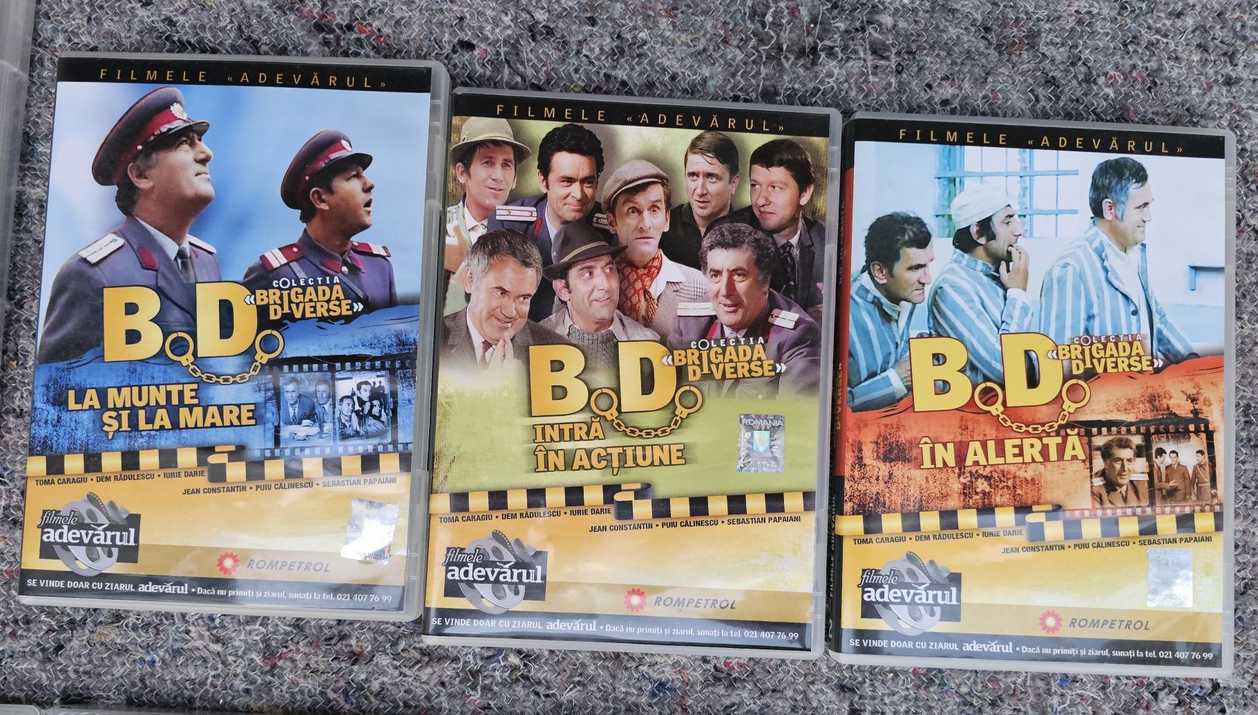 CD, DVD, filme românești și Seinfeld