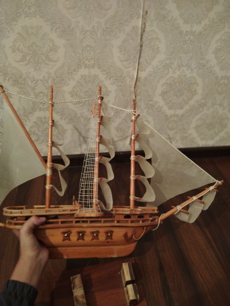 Деревянный Корабль Сувинер