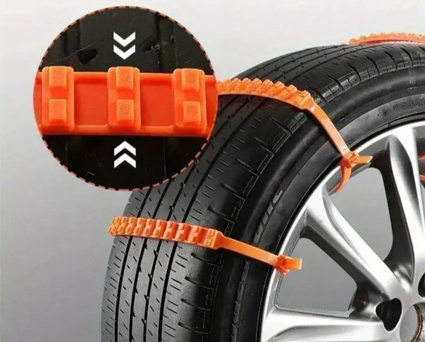 Противоскользящие зимние  стяжки, для шин.