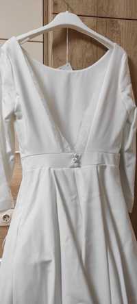 НОВА прекрасна бяла рокля La Redoute