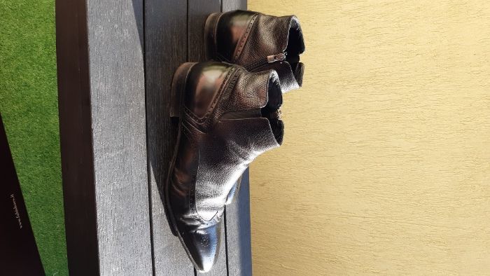 Мъжки кожени боти FABI