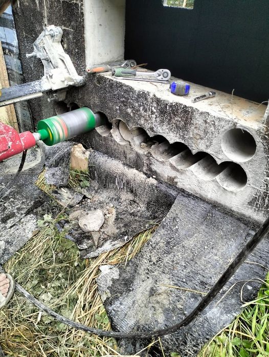 Алмазной сверление алмазный бурение резка бетон отверстие окна дверь