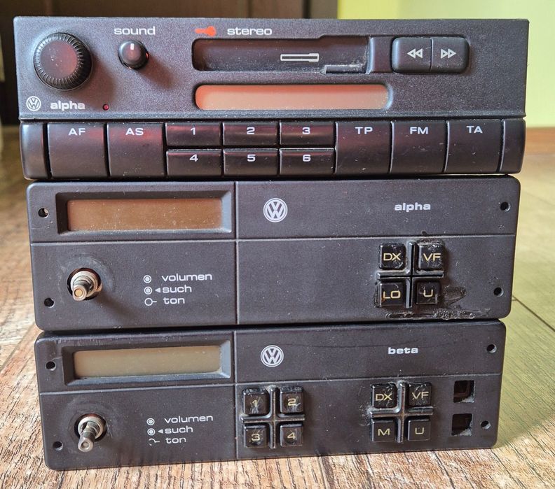Радио Касетофон Volkswagen Alpha Gamma Blaupunkt