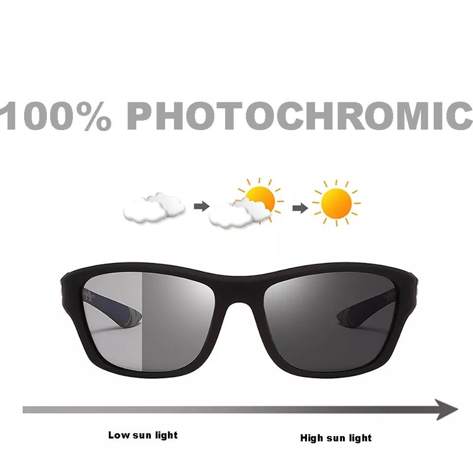 Фотохромни, поляризирани слънчеви очила, с UV защита