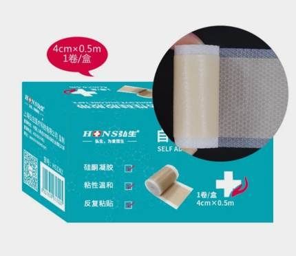 Силиконовый пластырь для лечения шрамов 4см на 0,5 м.