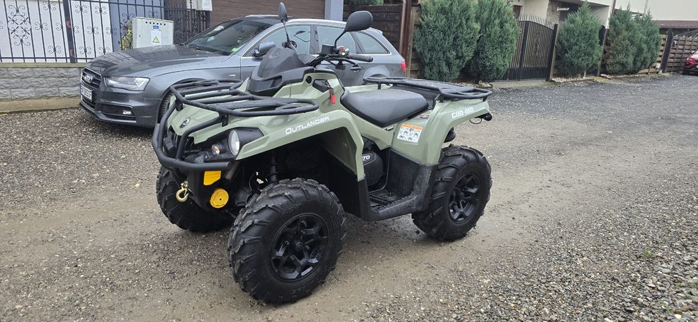 Can Am Outlander 570// motorizare 650cm// import Germania
