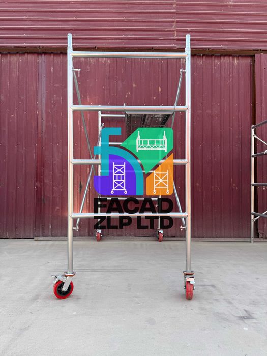 Леса строительные нержавейка, настил с колесами, импорт, завод Китай