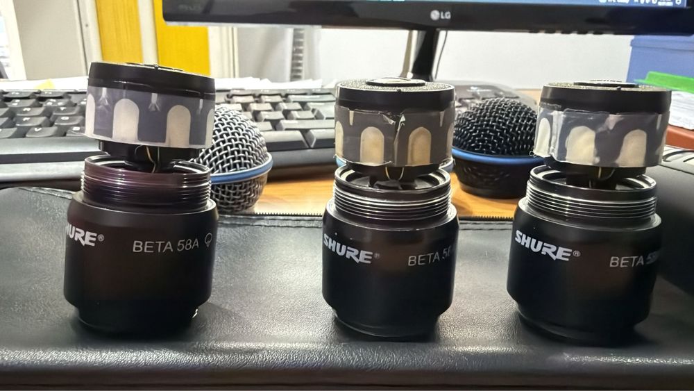 Capsula Shure Beta58A!