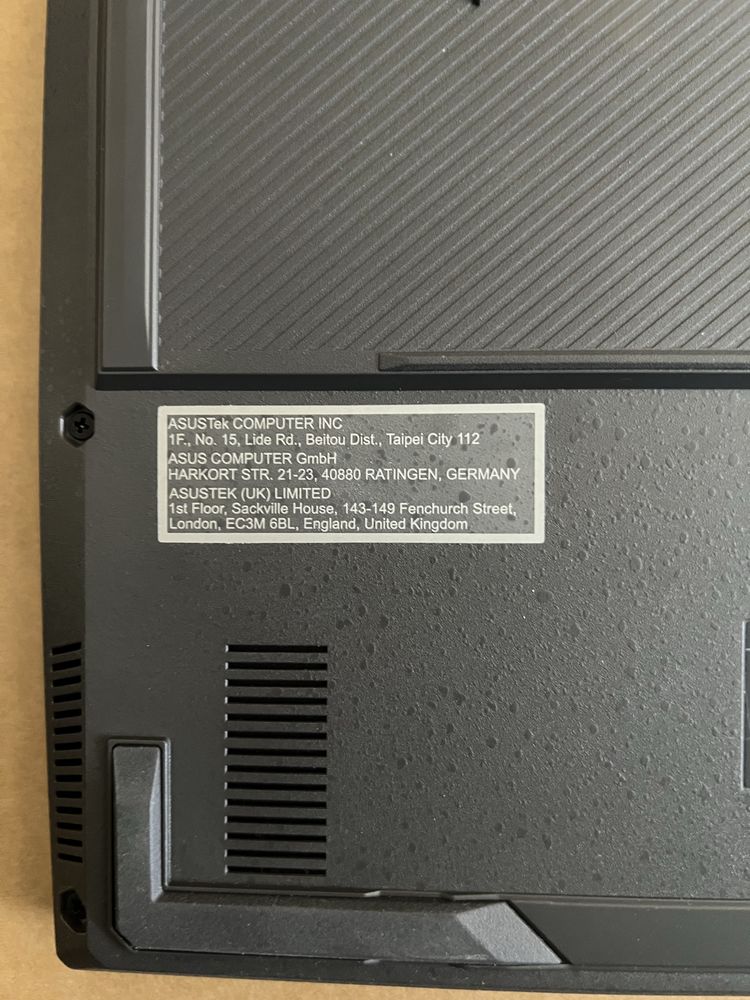 Геймърски Лаптоп ASUS TUF F15 FX507ZC4 Гаранционен!!!