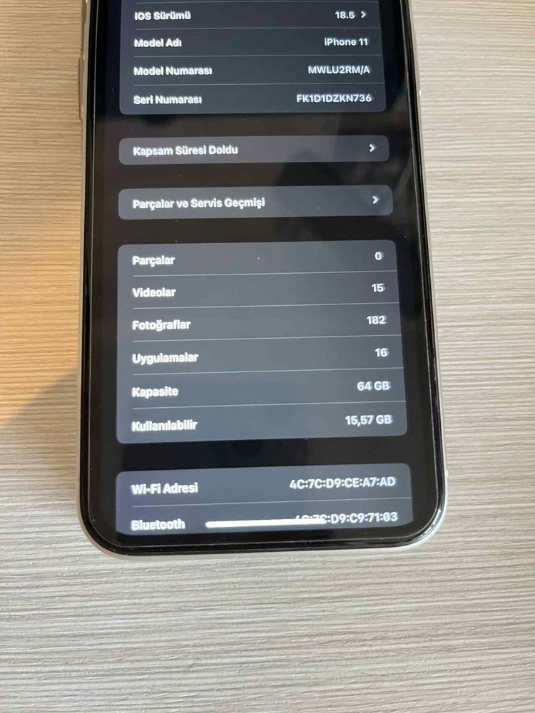 İphone 11 64GB 100%