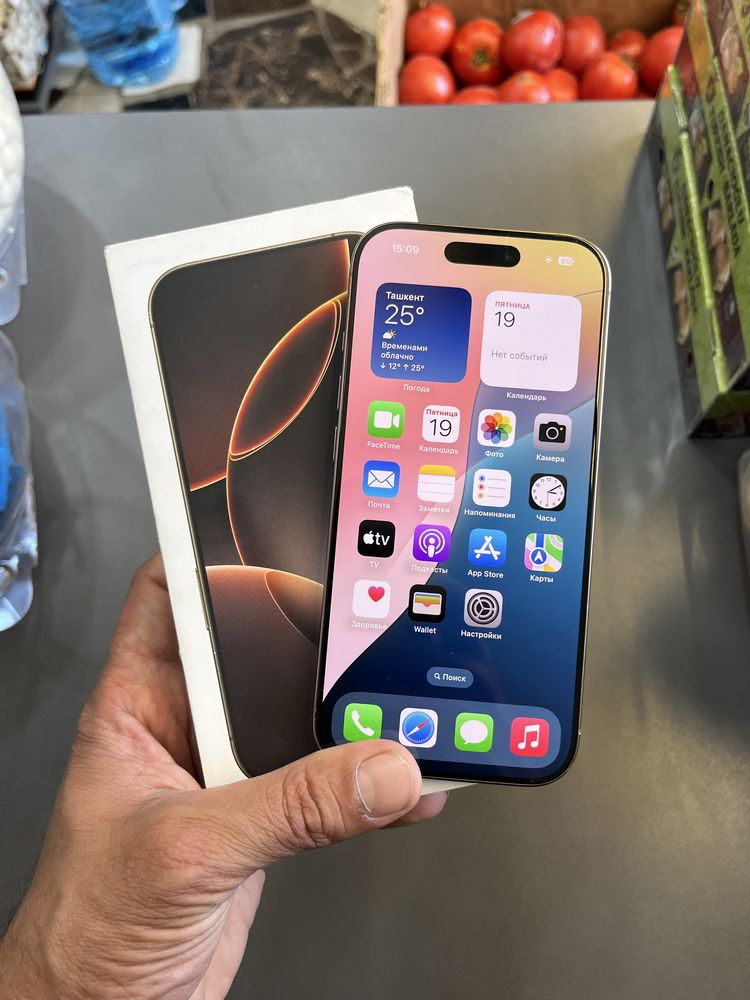 Продам iPhone 16 Pro 256GB LL/A телефон в хорошем состоянии.