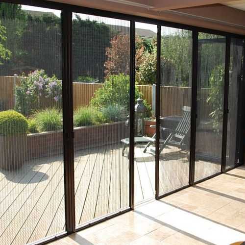 Москитная сетка плиссе | Анти-смог | Антипыль | Анти-кошка    Mss711