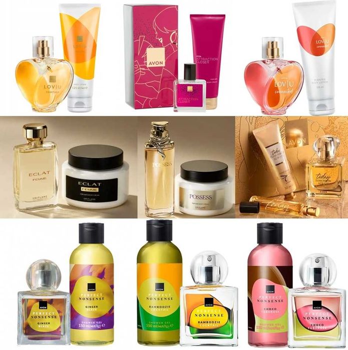 AVON, ORIFLAME подаръчни комплекти