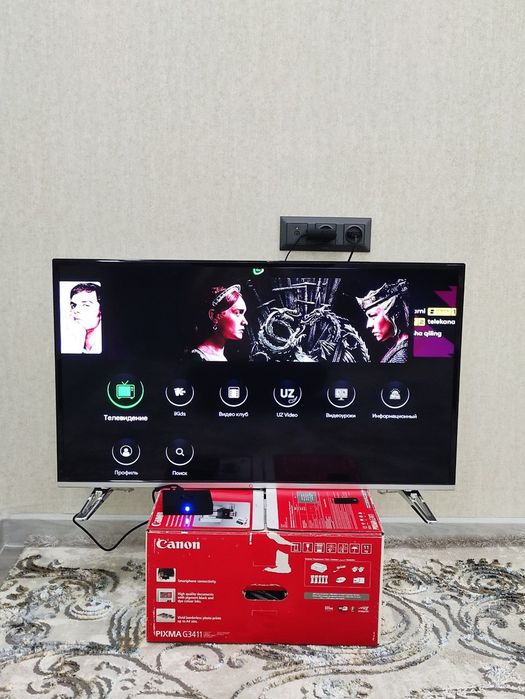 Телевизор Artel 40 придставка itv