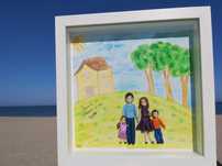 Tablou cadou familia, scoala, invatatoare, casa noua, botez