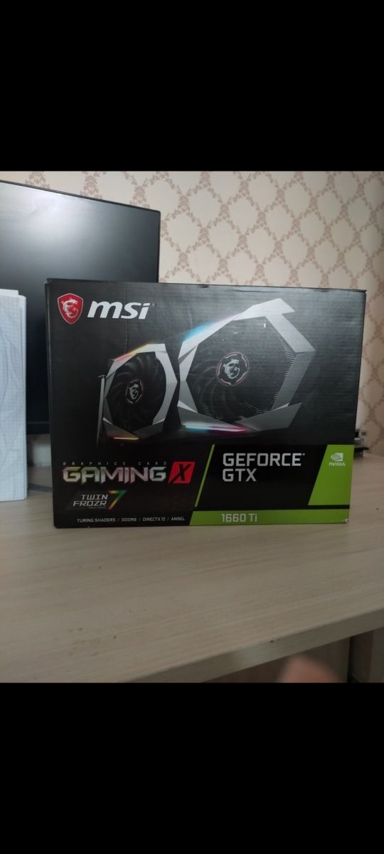 Видеокарта Gtx 1660 ti