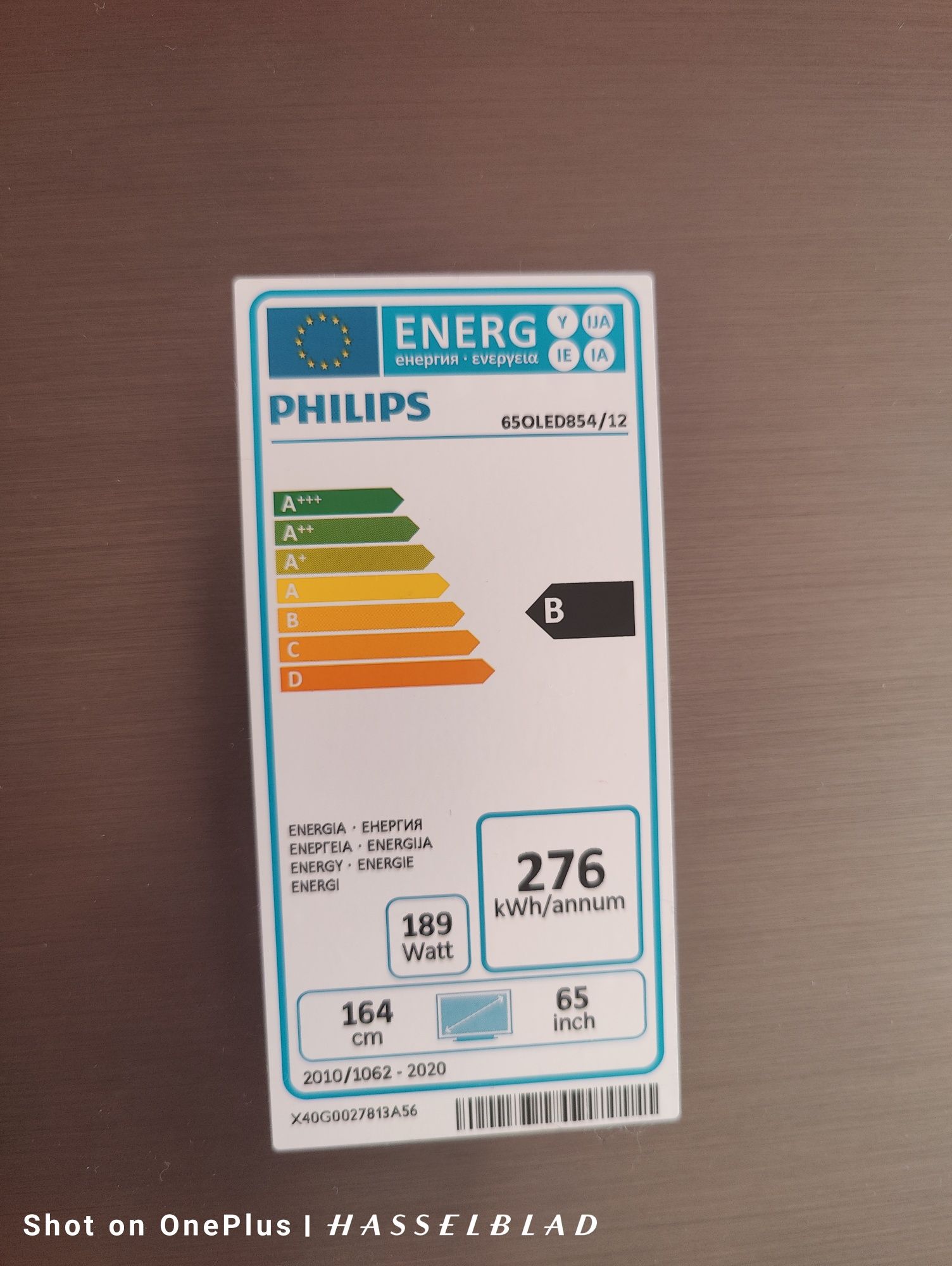 OLED Android TV 4K Philips 65 инча тристранен  Ambilight Dolby Vision