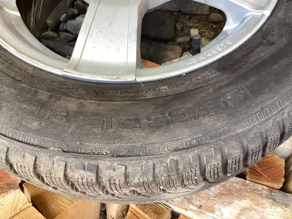 Jante cu cauciucuri de iarna Renault Clio 5x114.3