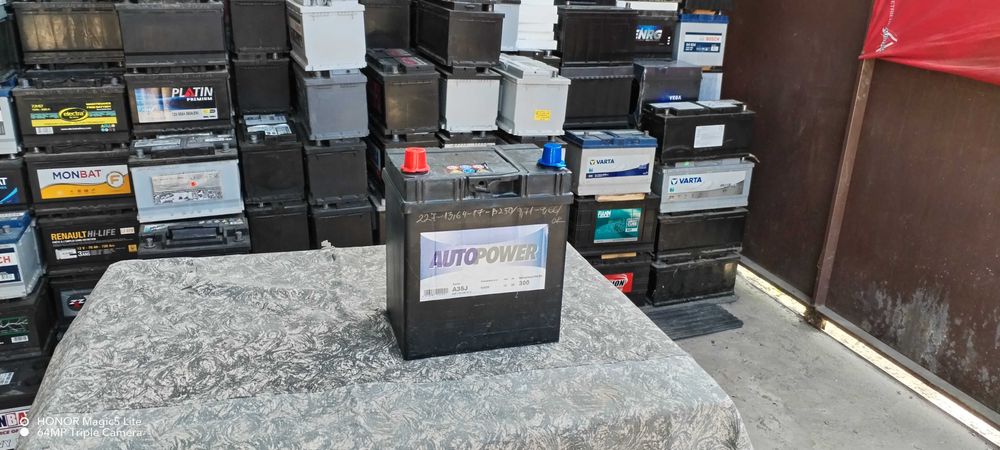 Акумулатор 40 ач ляв плюс, гаранция и доставка, азиатски стандарт