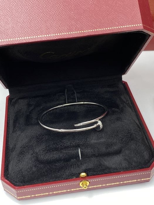 Brățară Cartier Clou 16 White Gold 750 Diamond Full Box