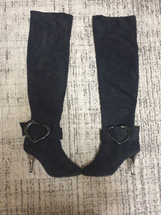 Ботфорты выше колен б.у