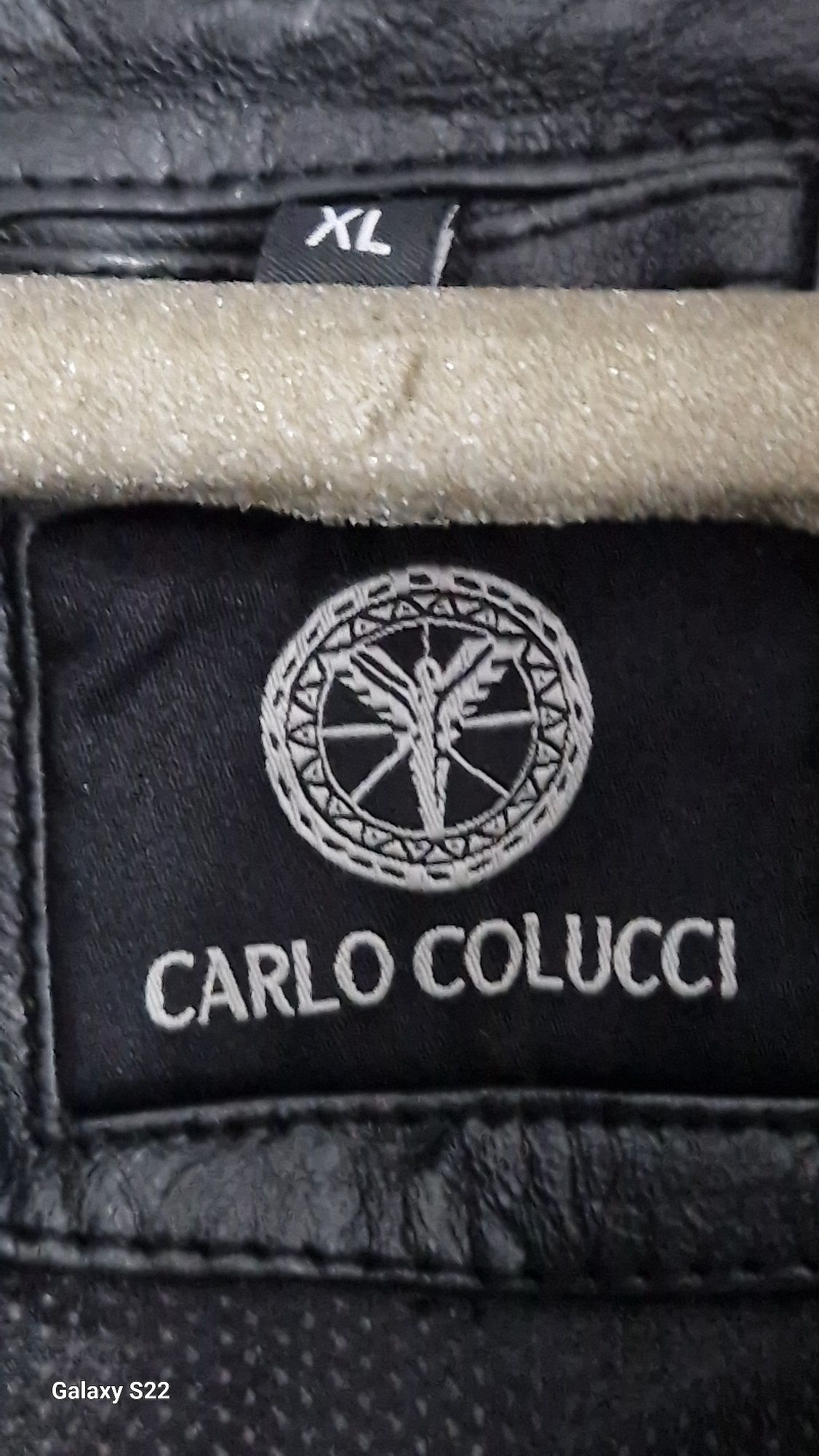 Geaca piele Carlo Colucci