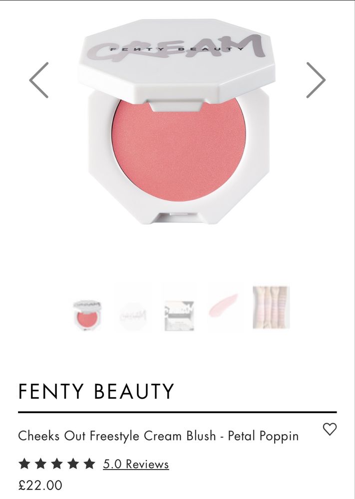 Кремообразен руж Fenty