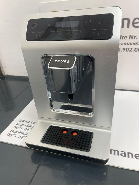 Espressor automat Krups Evidence EA89, 15 bari, rezervor boabe -A-