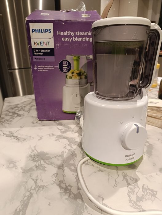 Aparat de gătit cu aburi și blender Avent Philips 2in 1